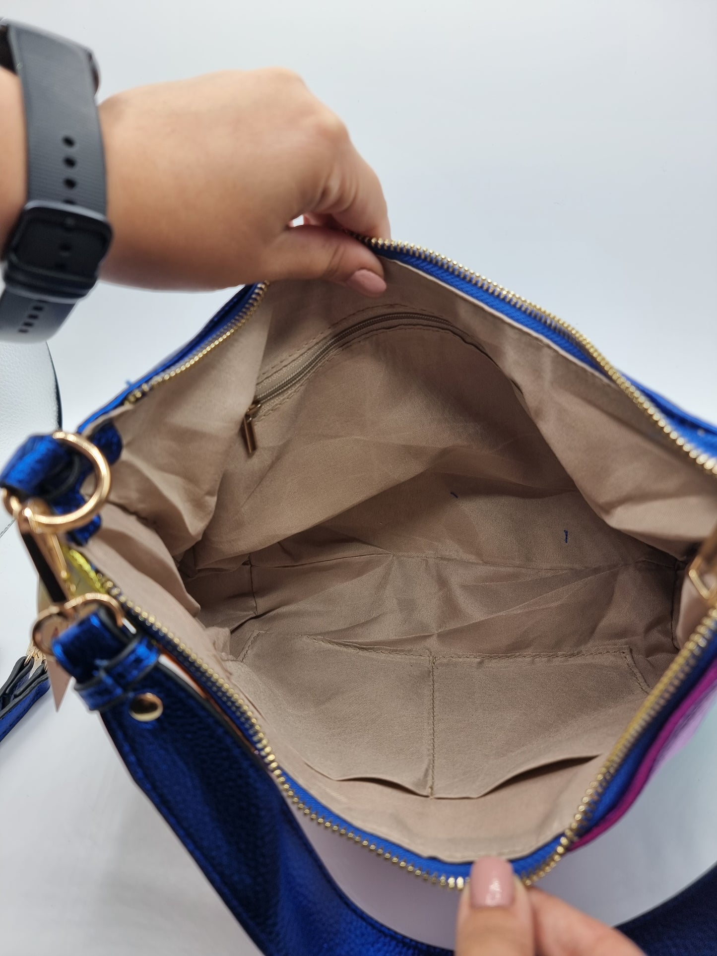 Borsa Tiziana Blue