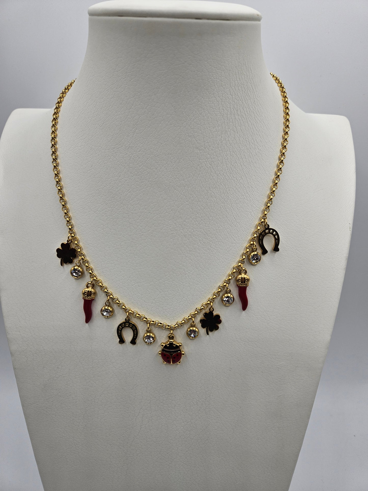 Collana portafortuna Gold