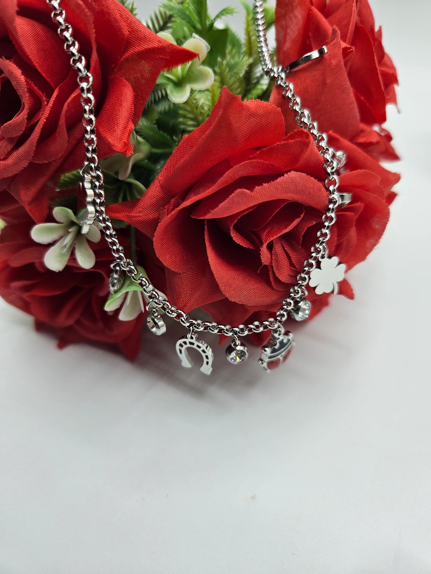 Collana Portafortuna Argento