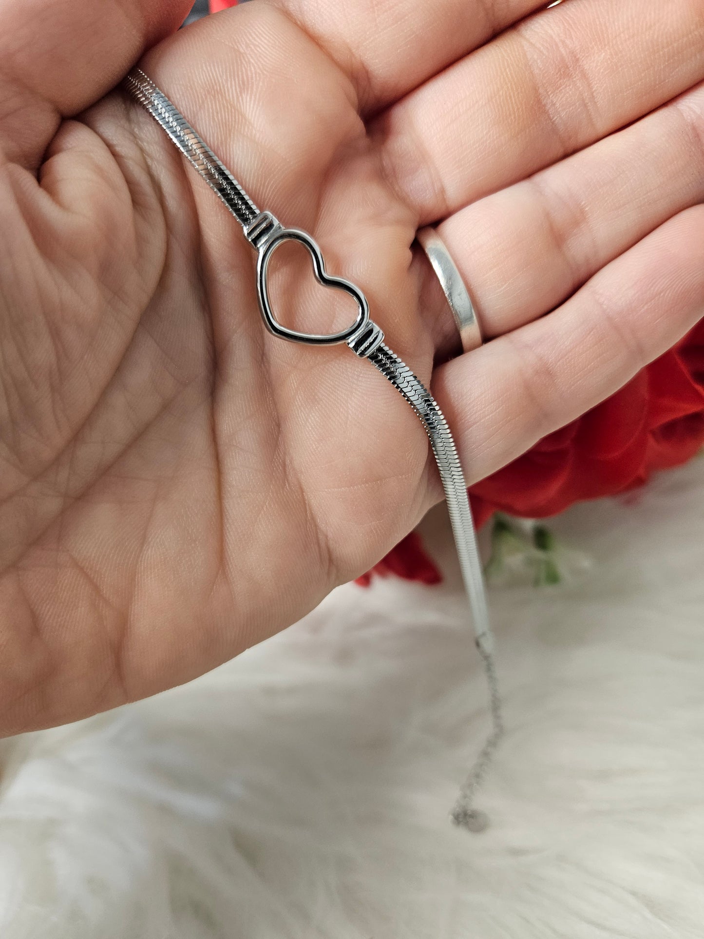 Bracciale Heart Silver