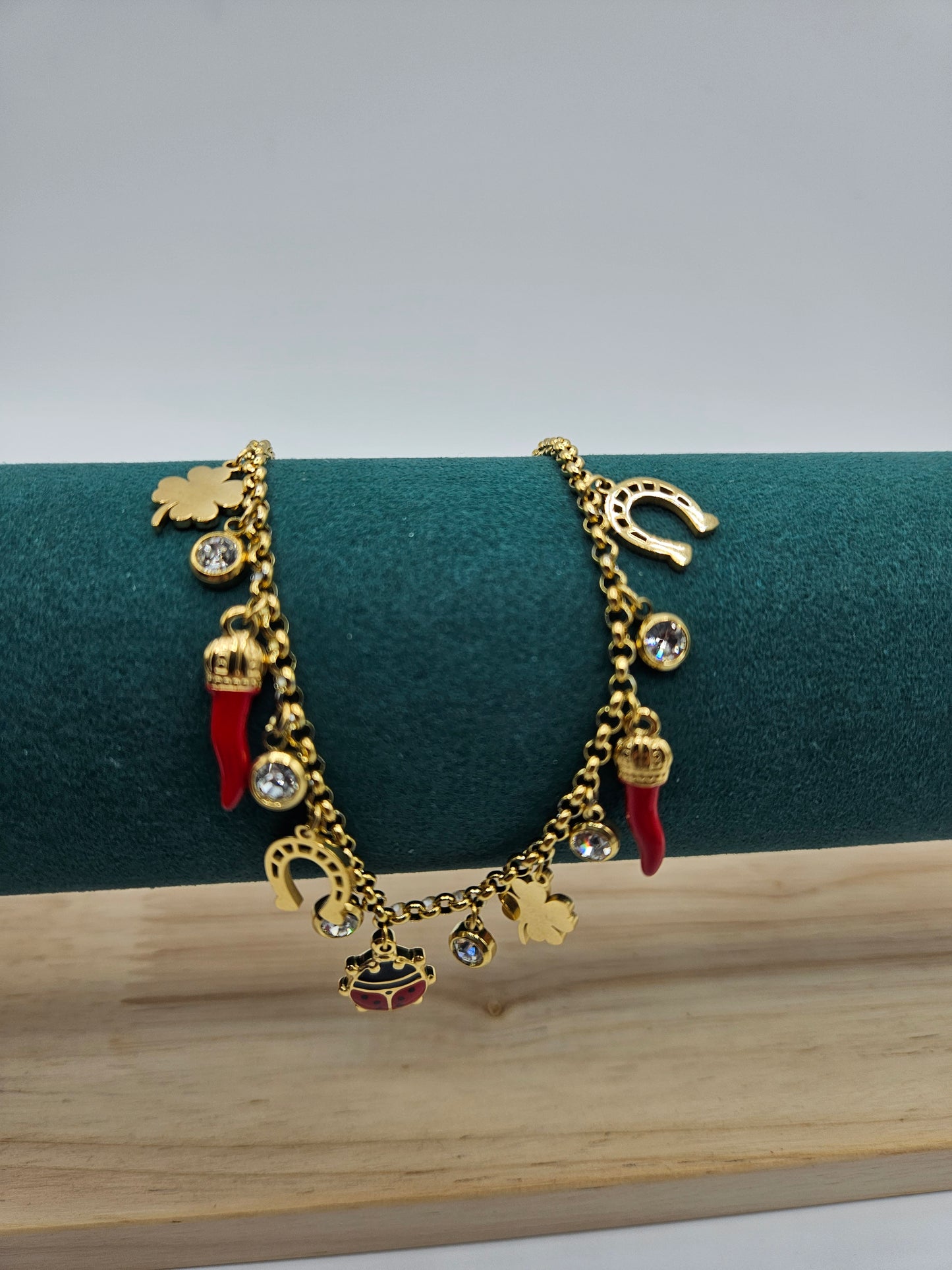 Collana portafortuna Gold