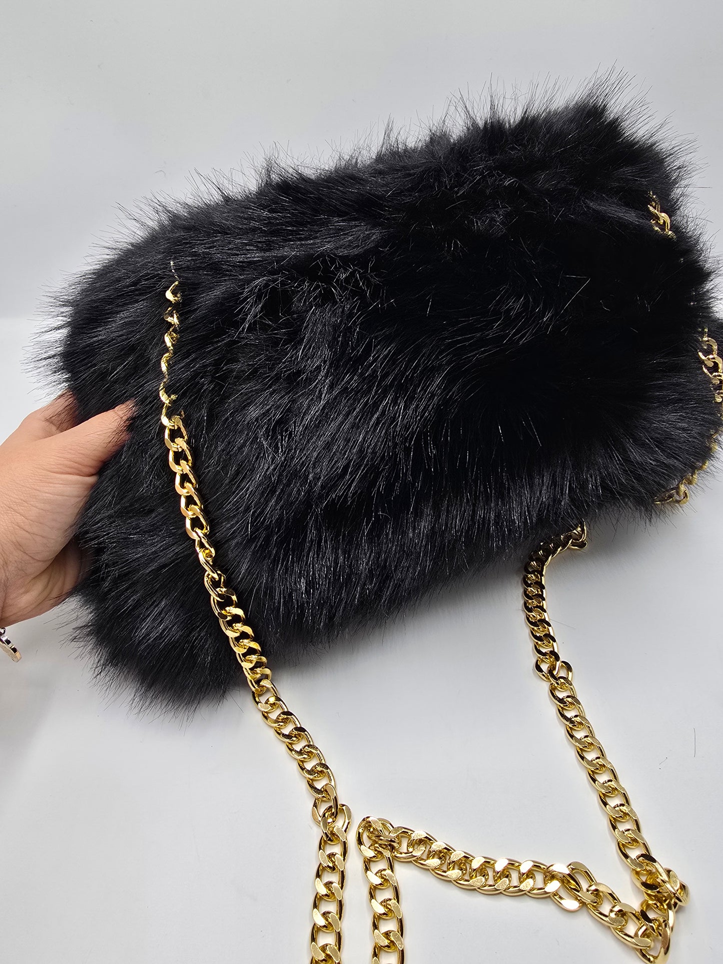 Borsa Pelliccia black